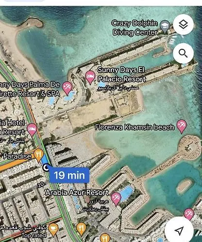 Florenza Khamsin Sea View Fully Equipped Studio By Vision #409 Apart Otel